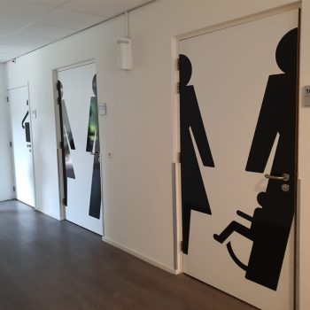 Stickers - Toiletten