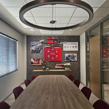 Danbred - signing vergaderzaal - akoestiek verbeteren