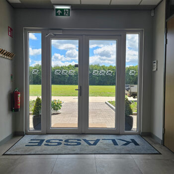 Danbred - schoonloopmat - droogloopmat met logo