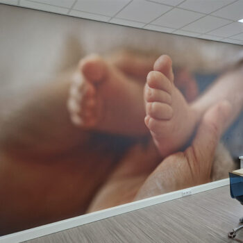 Muurprints - Voetcentrum Den Bosch