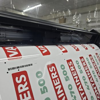 Stickers voor Van Happen Containers