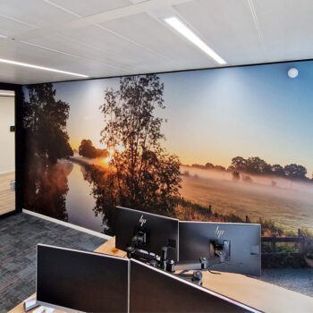 Wandprint op kantoor_DLS